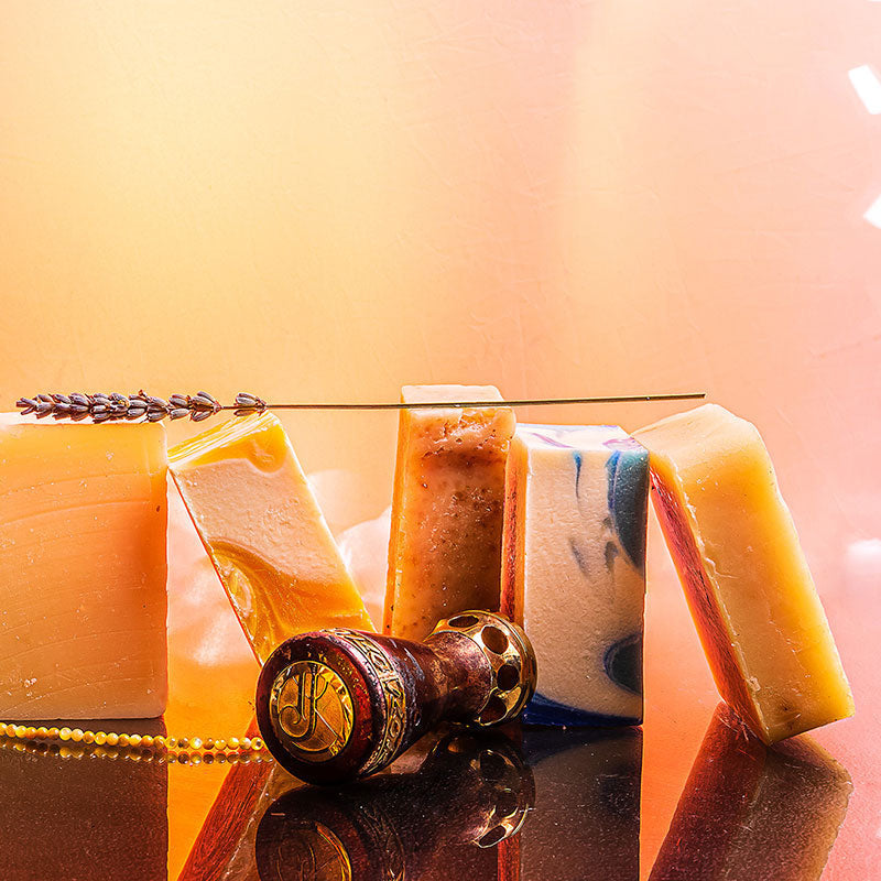 Feel fresh without drying your skin with our all-natural handmade soap bars. Handcrafted by artisans from Ghana and Canada, our aromatic soaps are rich in plant nutrients that nourish, cleanse, exfoliate and moisturize your skin from head to toe.