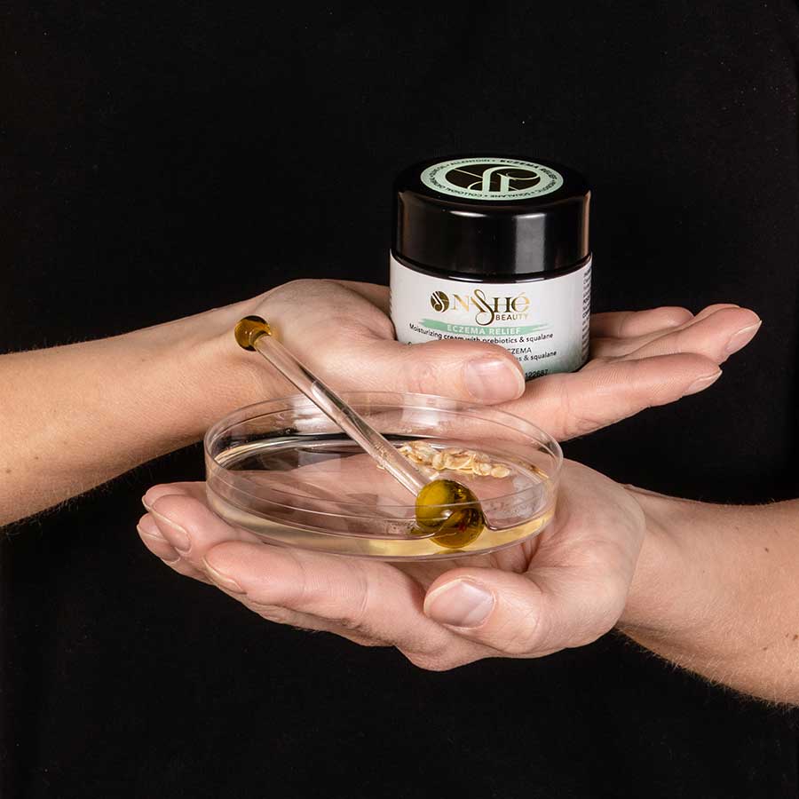 Eczema Relief - Moisturizing Cream with Prebiotics & Squalane
