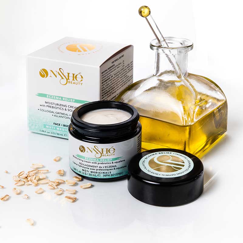 Eczema Relief - Moisturizing Cream with Prebiotics & Squalane