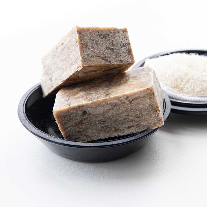 Vegan soap black soap