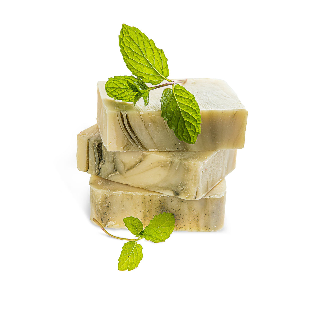 SUMMER MIST SOAP EUCALYPTUS WITH FRENCH GREEN CLAY vegan soap