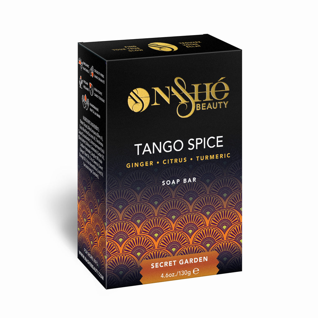 tango spice soap ginger citrus turmeric vegan soap